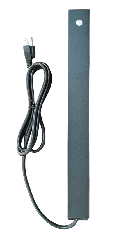 Grippes 32A 250V universal power distribution unit with black power cord and plug