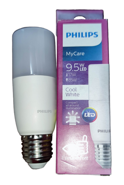 Philips 9.5W LED Stick E27 220V 4000K Cool White Eye Comfort