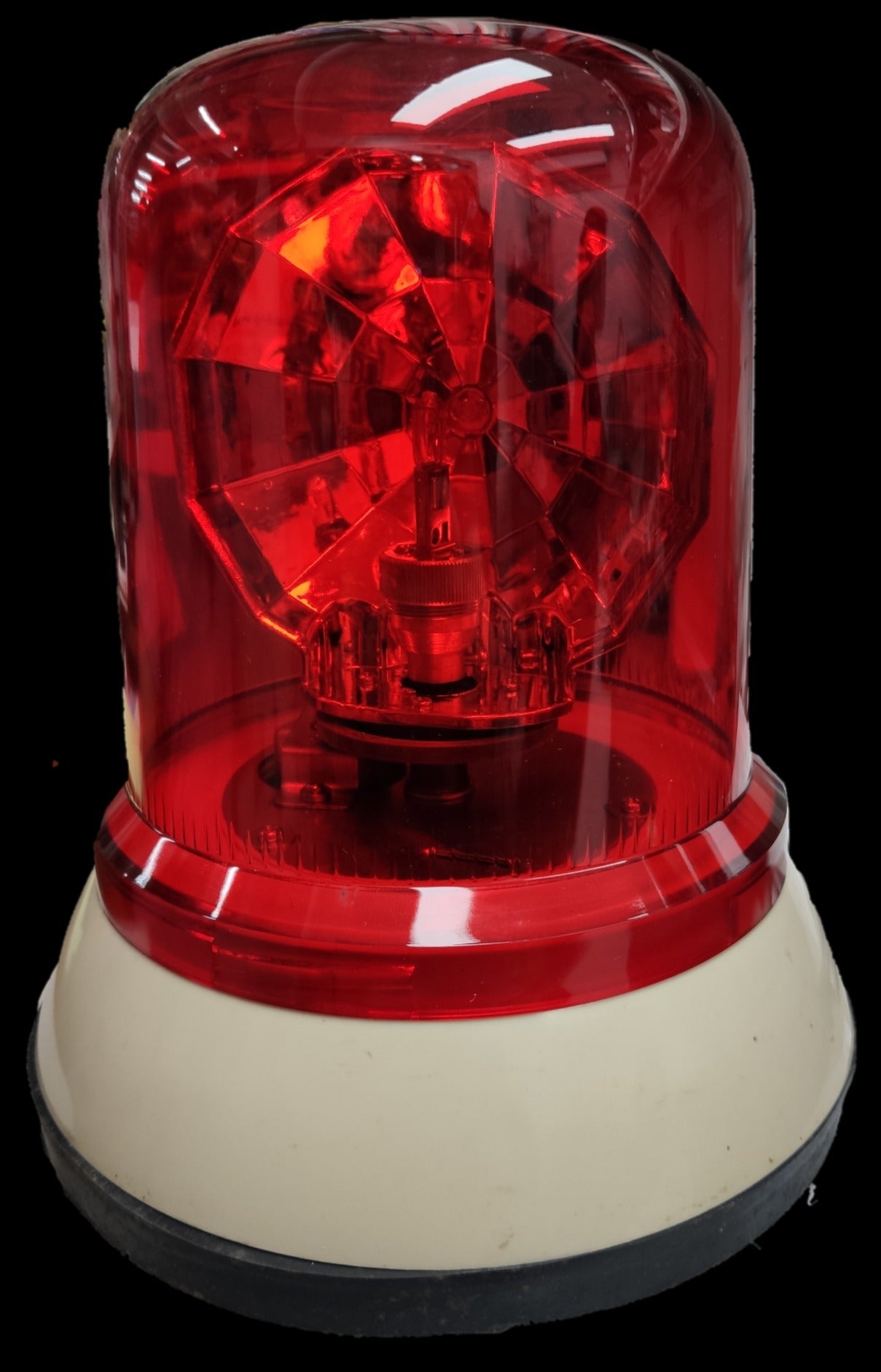Revolving Lights Red 12V DC 55W Big, Warning Light 12V Emergency Light
