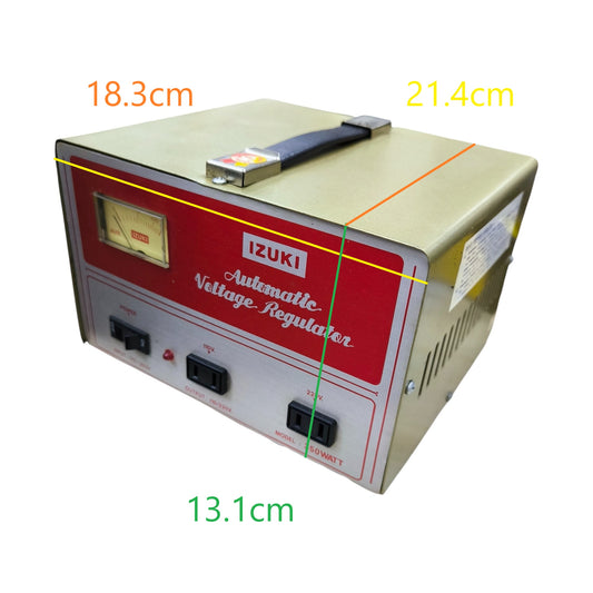 Izuki 350W Automatic Voltage Regulator Input 170V-260V Output 110V and 220V
