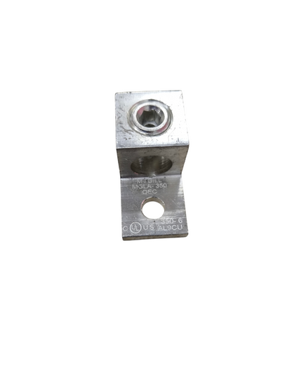 McGILL 350MCM mechanical lug for electrical panel featuring durable aluminum design and secure connection