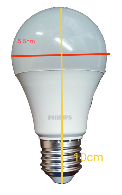 Philips 13W LED Bulb 220V E27 6500K Daylight Essential Series