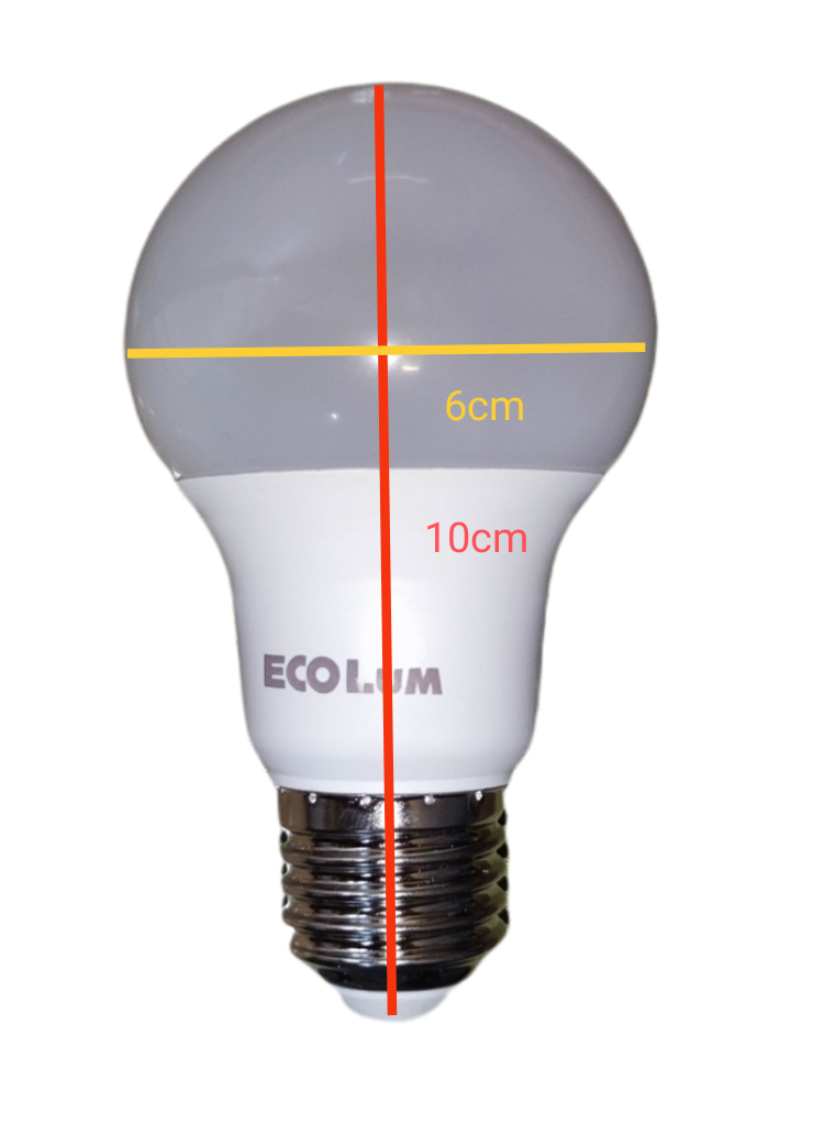 Ecolum 5W LED Bulb 220V E27 Warm White