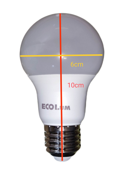 Ecolum 5W LED Bulb 220V E27 Warm White