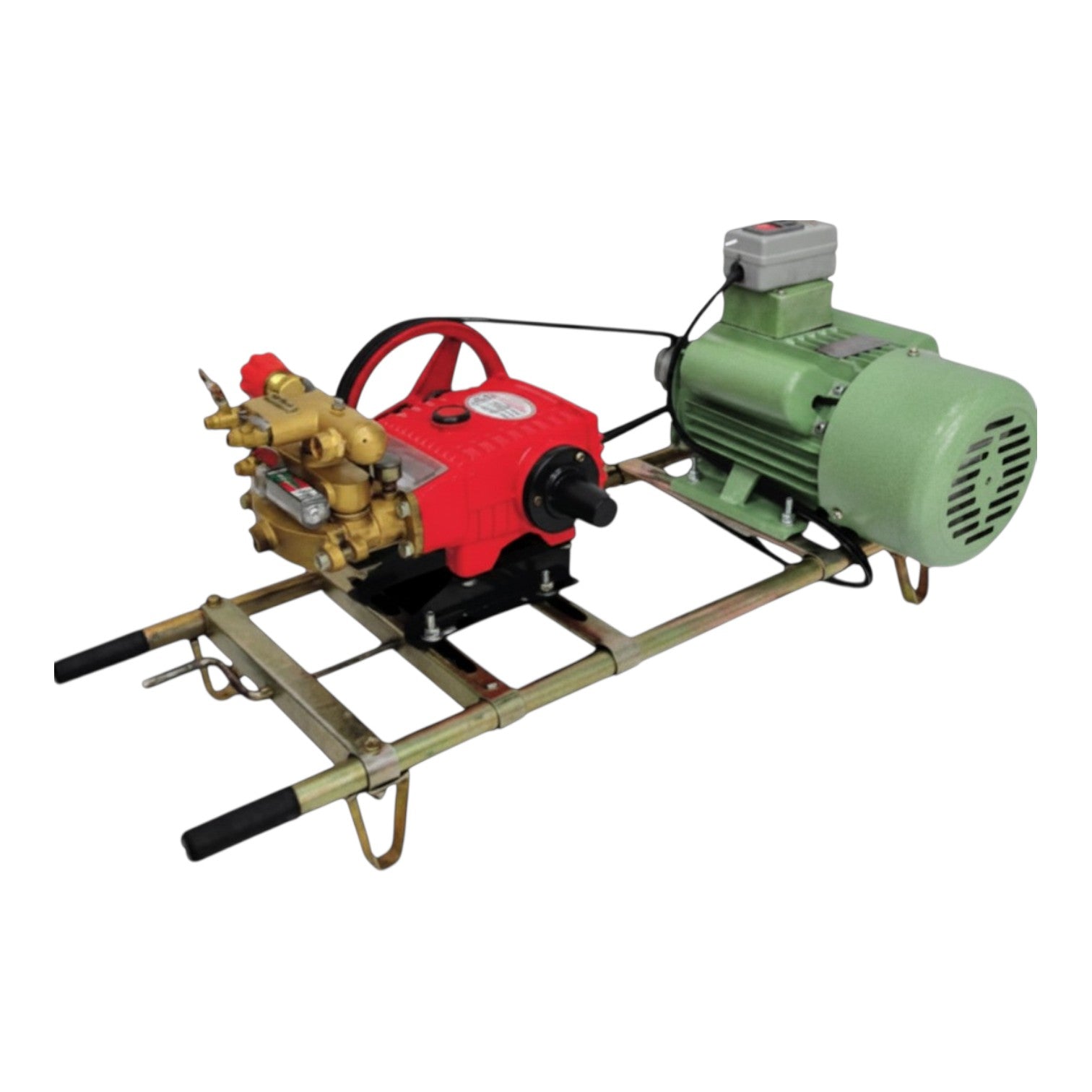 3 HP Power Sprayer Industrial High Pressure Aluminum Coil Motor Electric Engine 220V ( Assembled) Electx Electrical Supply