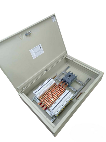 Panel Board 200A 3P EZC250F Main 3 Pole with 14 Branches 2 Pole Miniature Circuit Breaker ( Schneider) with Breakers