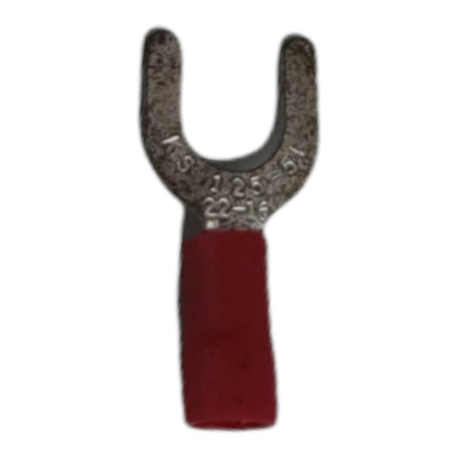 Local Terminal Lugs Y Type Red Insulation 2.0mm (10Pcs + 10Pcs Free) , Y Terminal Lugs,  Y Terminal Lugs