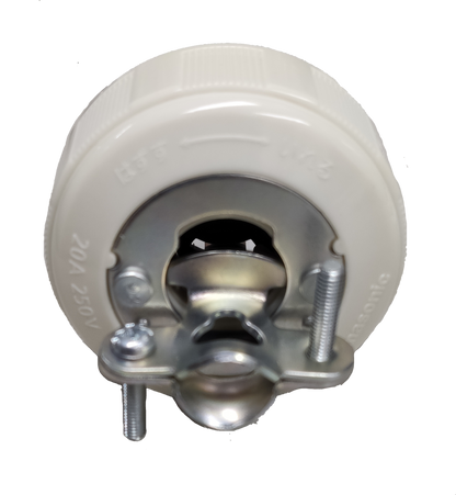 Panasonic 20A Twist Lock Plug 2P+E (3P) 250V (ML-3) WF6320, Twistlock Plug 20A 2P+E