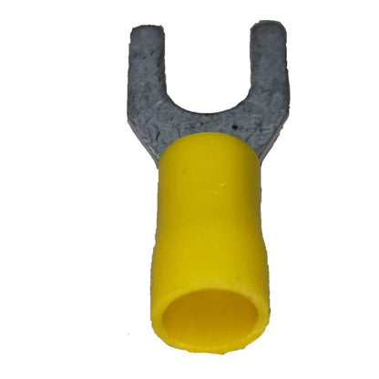 Local Terminal Lugs Y Type Yellow Insulation 5.5mm (5PCS + 5Pcs Free), Y Terminal Lugs, Y Terminal Lugs