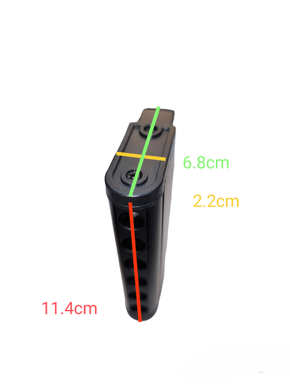 ILLUMIQ TERRA 6W LED Track Light Grille Rotary Light 180 Degrees Series 20 (6000K)