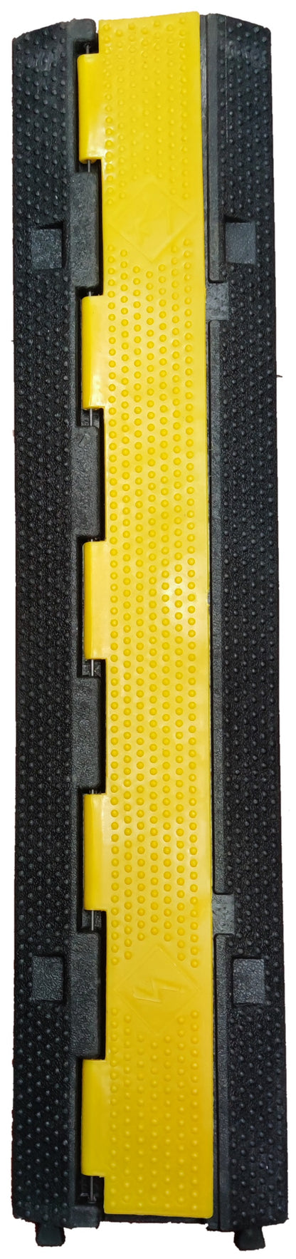 Grippes Cable Ramp Protector 1 Channel, 1 Meter x 22 cm x 3 cm, Rubber Ramp Cable Protector