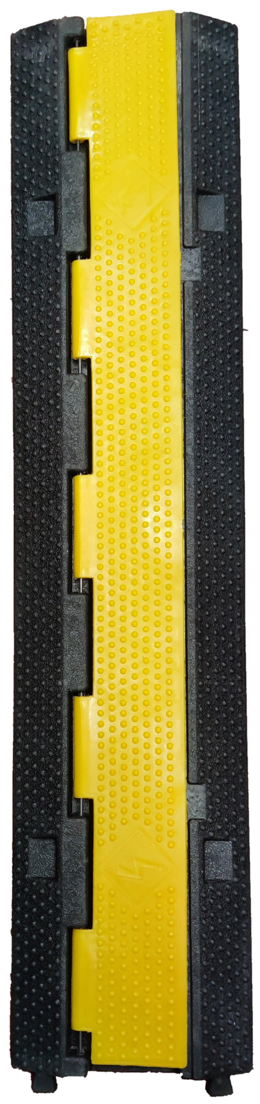 Grippes Cable Ramp Protector 1 Channel, 1 Meter x 22 cm x 3 cm, Rubber Ramp Cable Protector