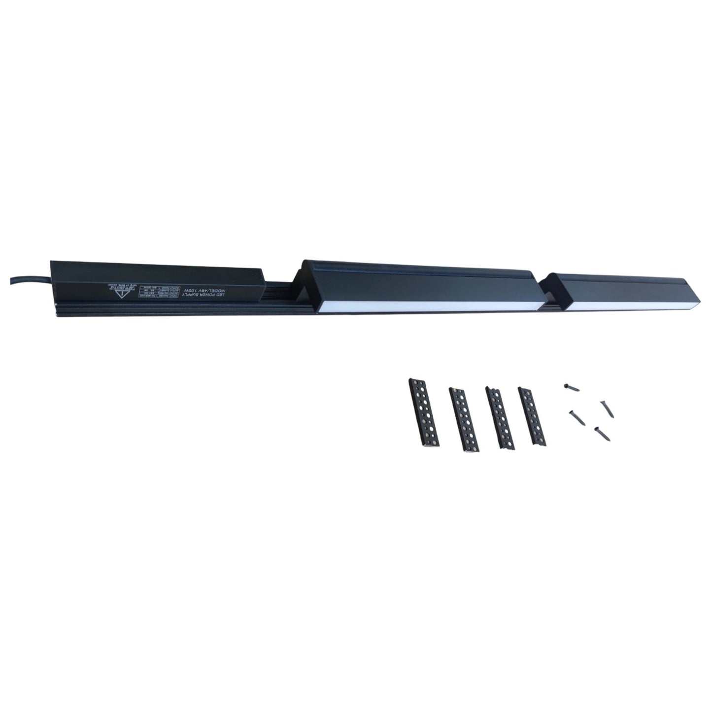 Magnetic Track Light 1 Meter 26mm with 2pcs 18W LED Foldable Flood Track Light 220V Daylight 6500K ( ILLUMIQ TERRA)