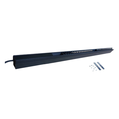 Magnetic Track Light 1 Meter 50mm with 2Pcs 18W LED Grille Track Light 220V Daylight 6500K ( ILLUMIQ TERRA)