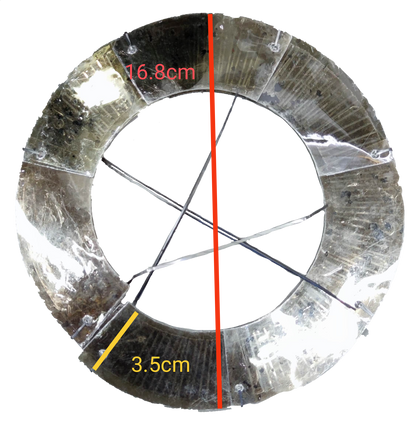 450W Rice Cooker Heating Element Circular Structure with 16.8cm Diameter and 3.5cm Height