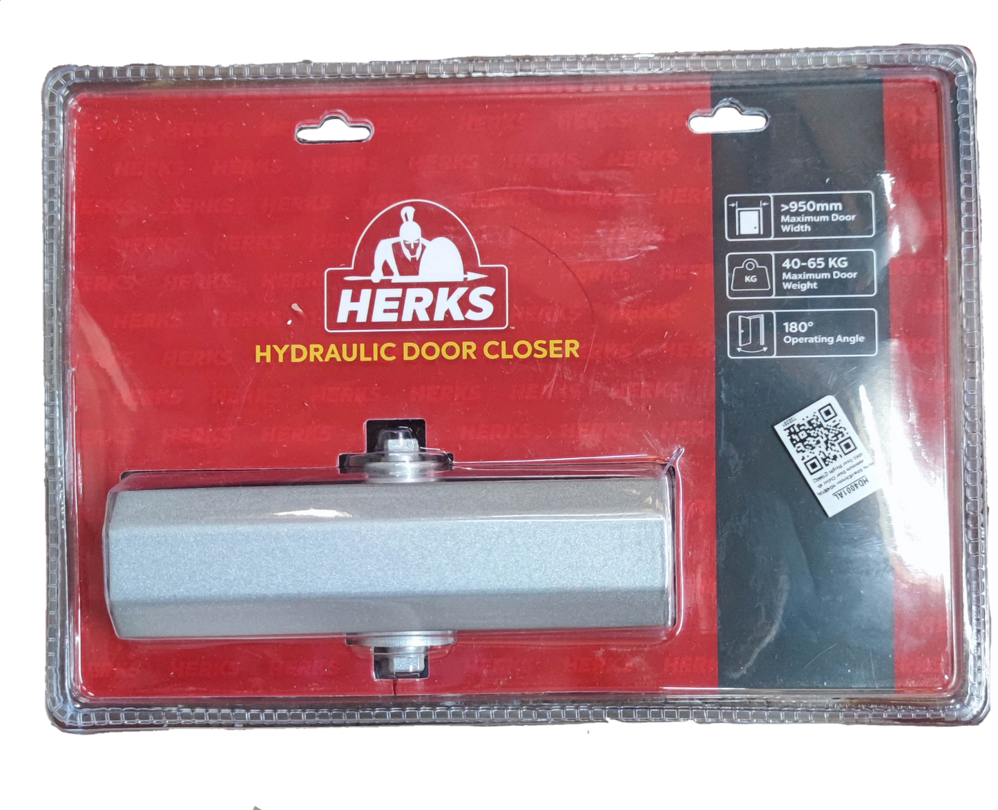 Herks Hydraulic Door Closer 40-65KG, 65KG Door Closer 950mm Maximum Door Wide 180 Degree Angle