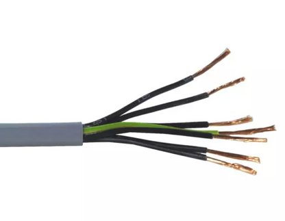 Helukabel  Control Cable 2.5mm 18G or 18 Cores  in Different Lengths 1, 3, 5, 10, 15, 20, 30, 40, 50, 60, 70, 80, 100 Meters Pre cut Flame Retardant IEC 60332-1-2 300V/500V Oil and Chemical Resistant