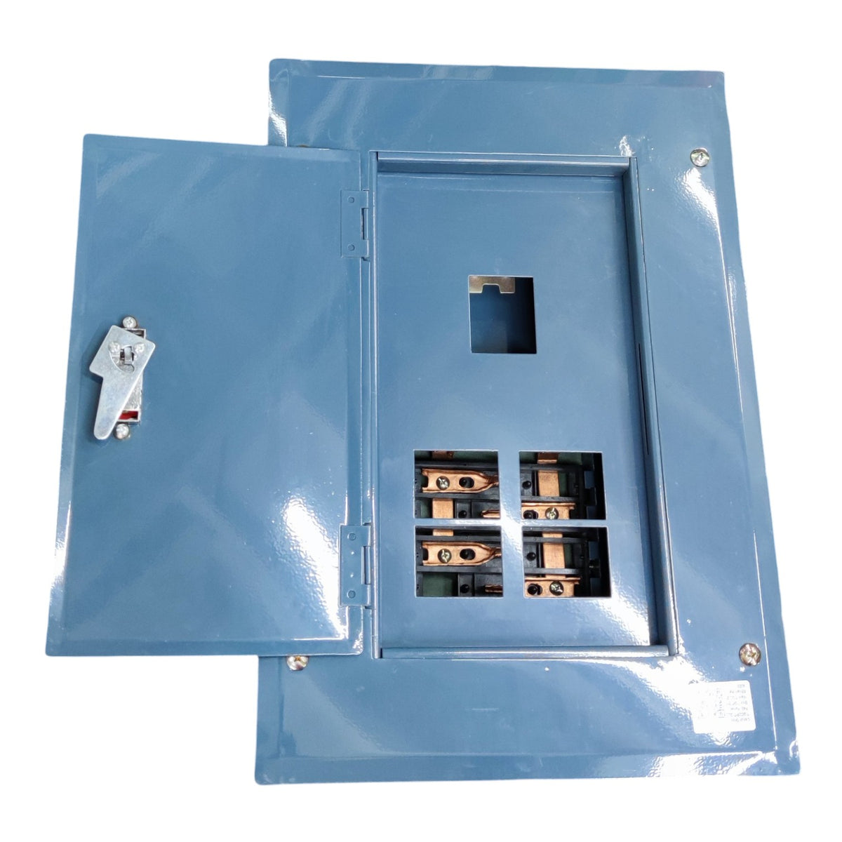 Local 4 Branches 2Pole Panel Board TQC Metal Base Surface Mounted