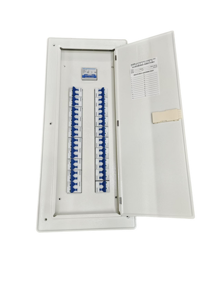 Panel Board 100A 2Pole Main Chint with Miniature Circuit Breaker 20 Branches 2 Pole Panasonic Branches