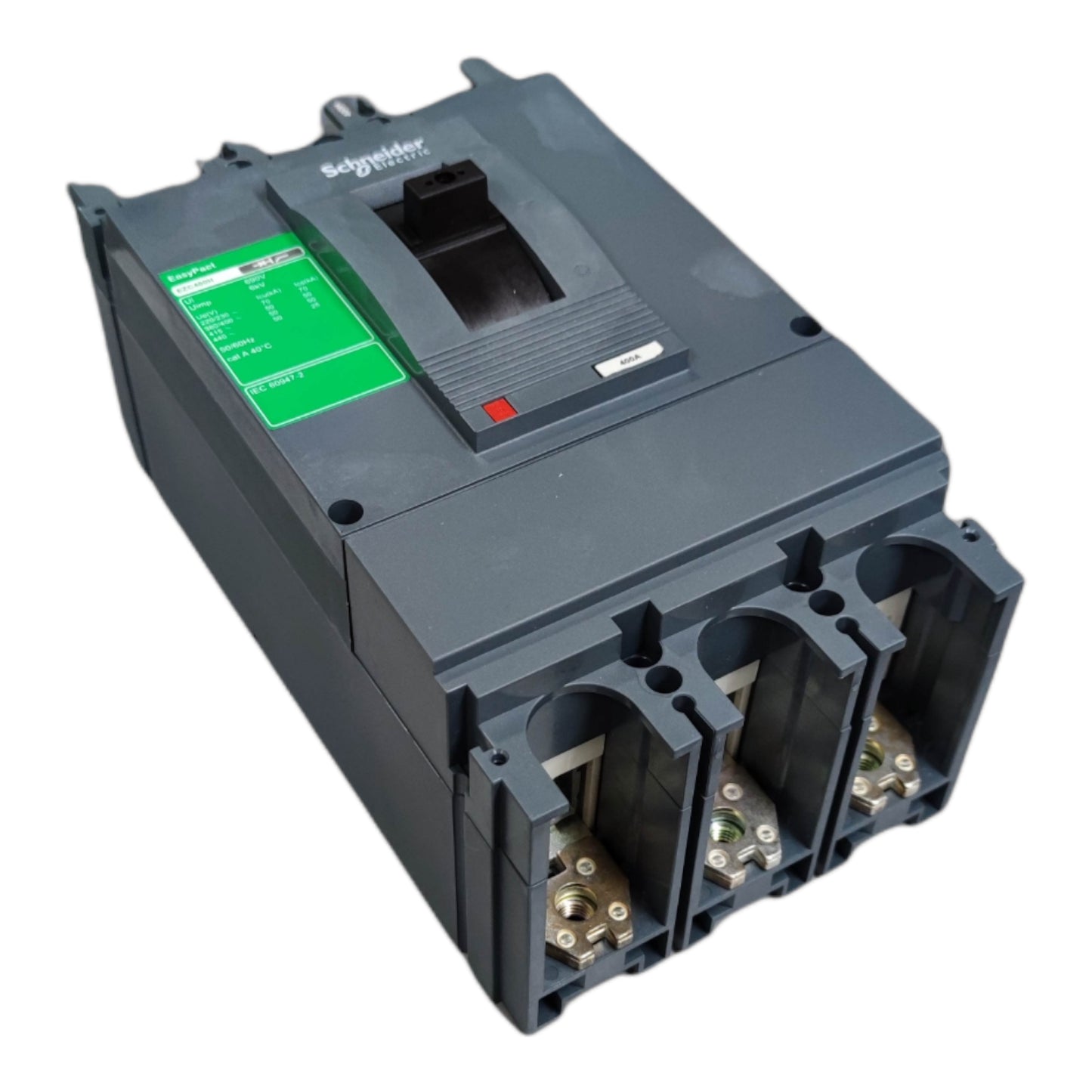 Schneider 500A 3 Pole Industrial Circuit Breaker for reliable electrical protection and control