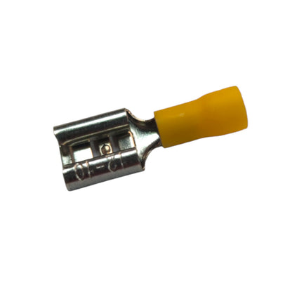 Terminal Lugs Connector Type for 5.5mm Wire 10mm with Insulation Head Female, 10PCS