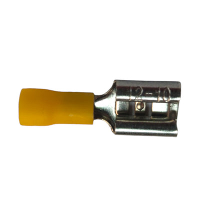 Terminal Lugs Connector Type for 5.5mm Wire 10mm with Insulation Head Female, 10PCS