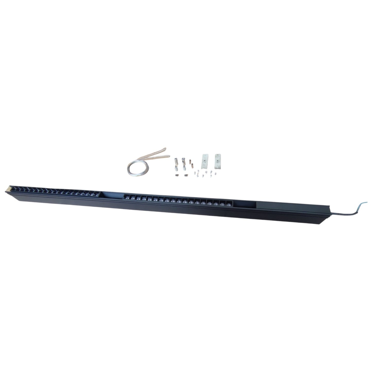 Magnetic Track Light 1 Meter 50mm with 2Pcs 18W LED Grille Track Light 220V Daylight 6500K ( ILLUMIQ TERRA)