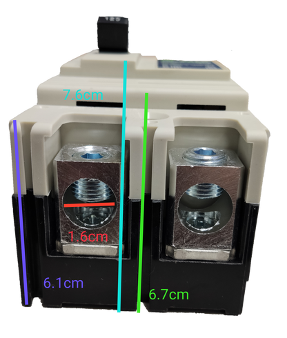 Koten 175A 2P 25KAIC 250V Molded Case Circuit Breaker Single Phase 2 Pole MCCB Industrial Circuit Breaker PW-250SPS175A2P