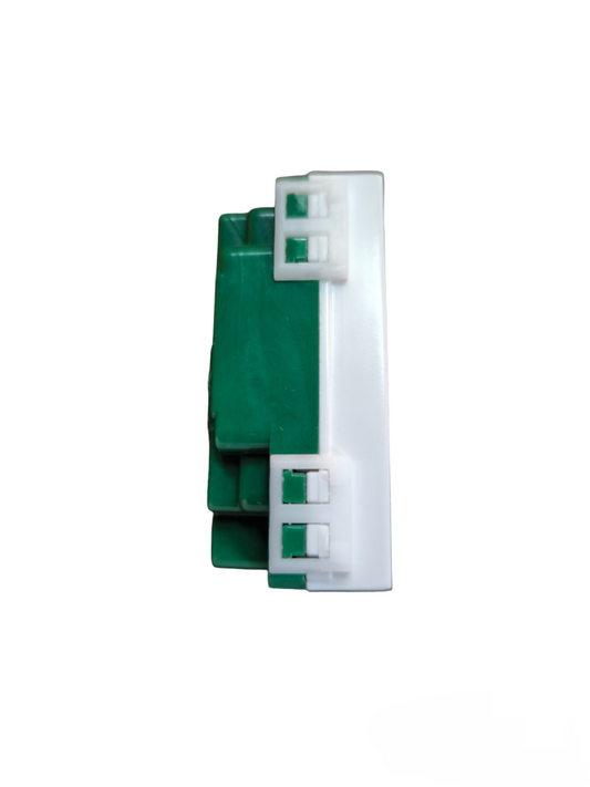 Omni Duplex Universal Outlet with Ground Device Wide Series 16A 250V WWG-402