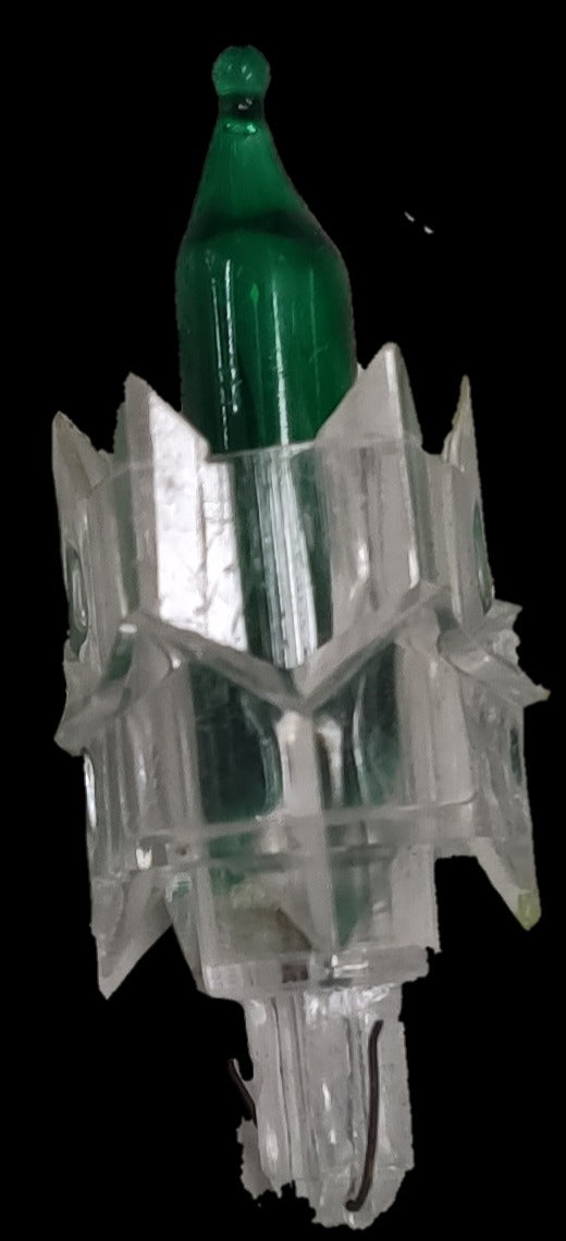 Denko Christmas Light Bulb with Socket 25 pcs + 10 Free for Warranty ( Diamond Socket), Starry Socket Design