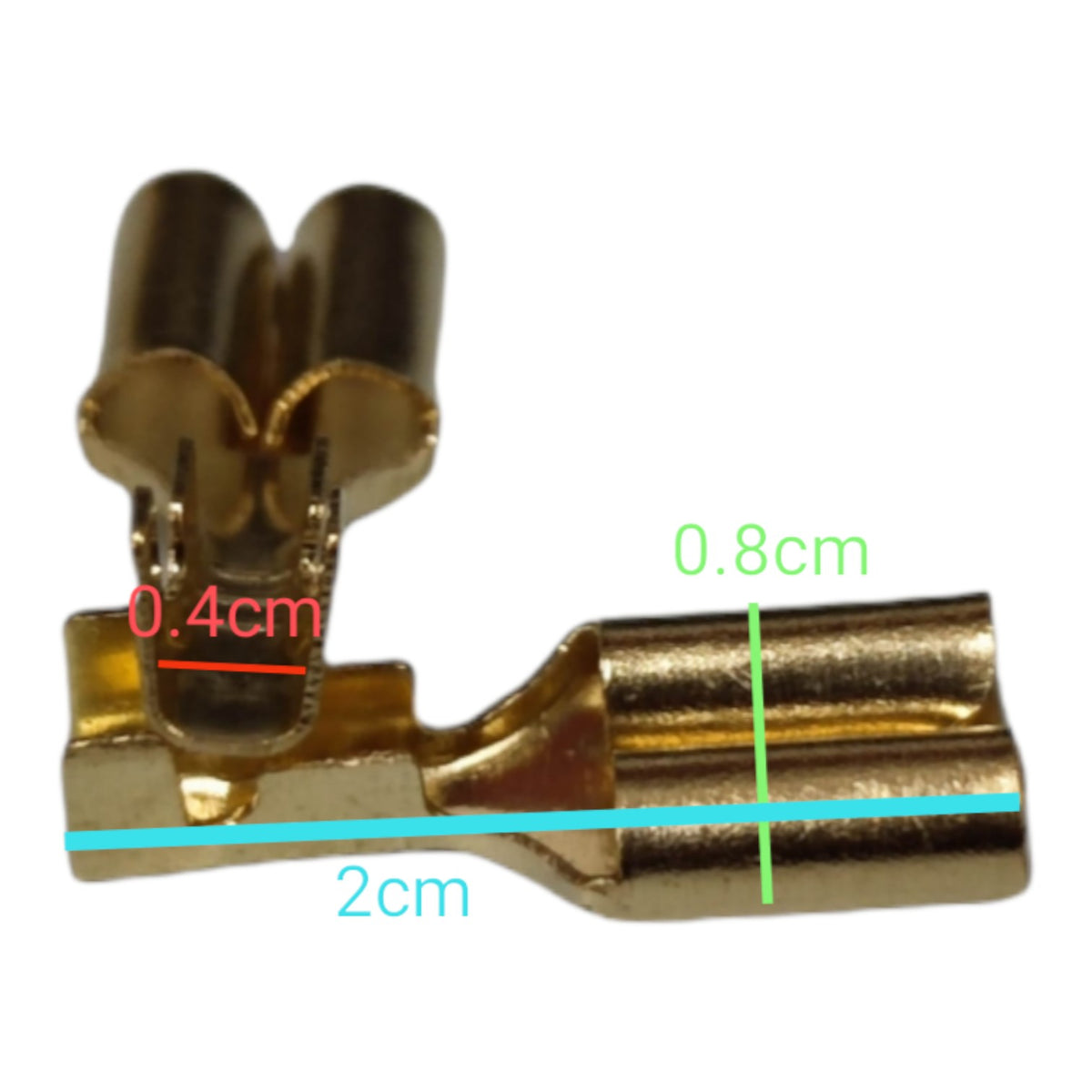 Local Terminal Lugs Connector Type for 3.5mm Wire 1.1mm Head Male and Female, Spade Connector 1.1mm Male and Female, Terminal Spade Connector, Spade Terminal