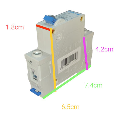 CHINT 32A Miniature Circuit Breaker 1 Pole 4.5 KAIC MCB EB1PC324.5KA