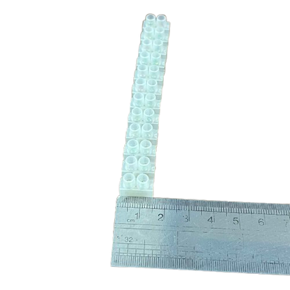 Grippes 5A 12 Pairs  PVC Terminal Block (5Pcs)