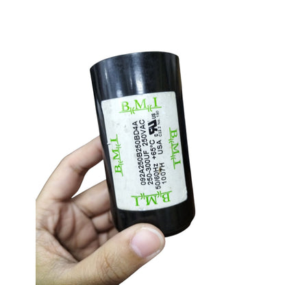 BMI Motor Starting Capacitor 250-300uF BMI , Capacitor 250-300MFD 250V AC