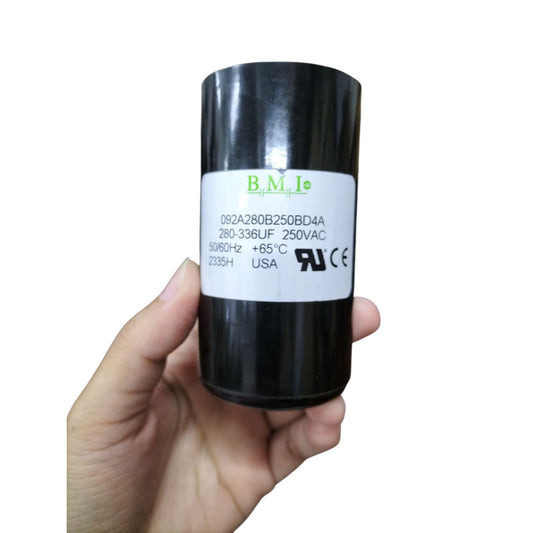BMI Motor Starting Capacitor 280-366UF 250V AC, Capacitor 280-336MFD