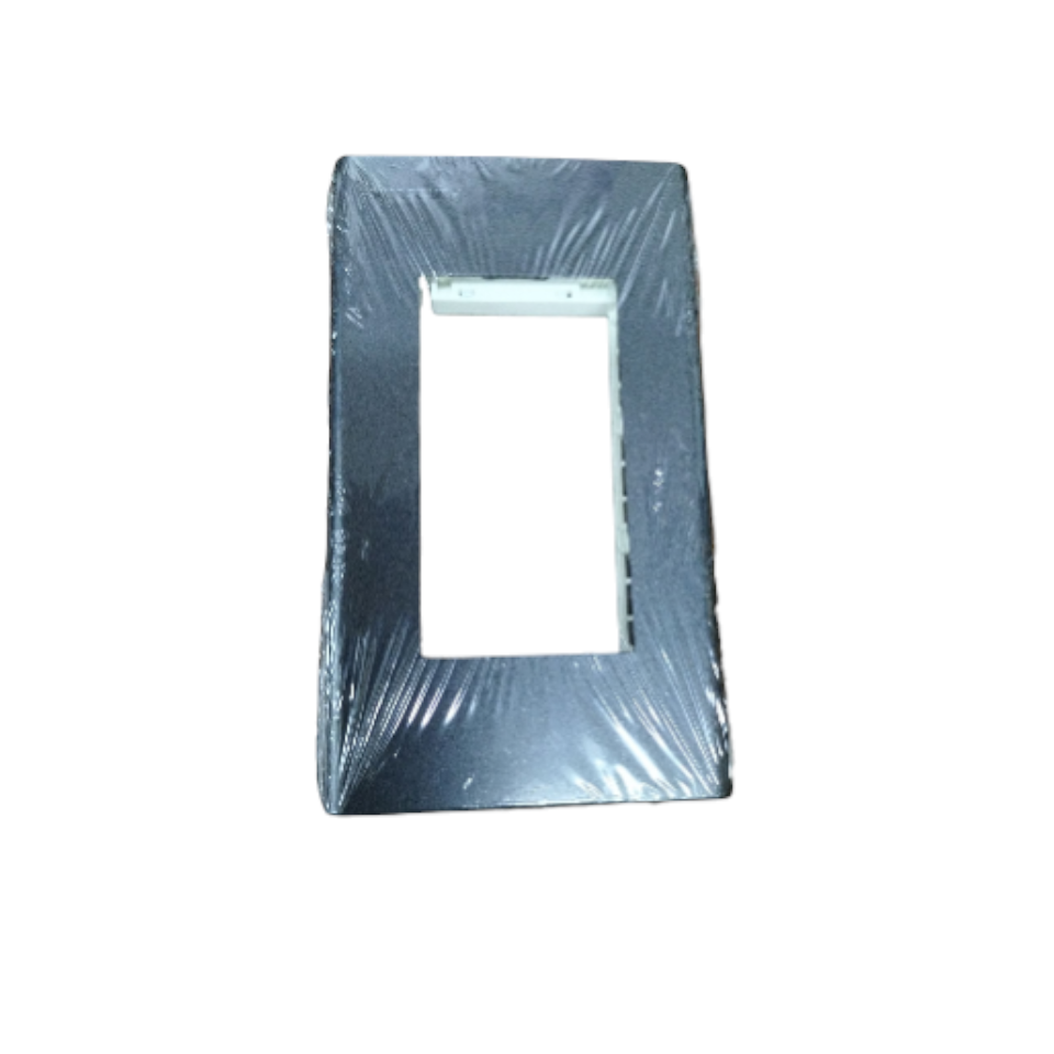 Panasonic Non-Illuminated 3 Gang Switch Refina series 1 way (Metallic Black)