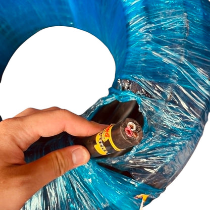 Philflex Royal Cord 5.5mm2/3C Core 600V AWG 10/3C Power Cable Perma Cord(75mtrs/Roll)