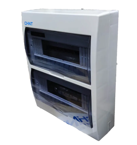 Chint 24 Ways Surface Type Distribution Panel For Miniature Circuit Breaker with Bus Bar , 24 Way Surface type Panel Board