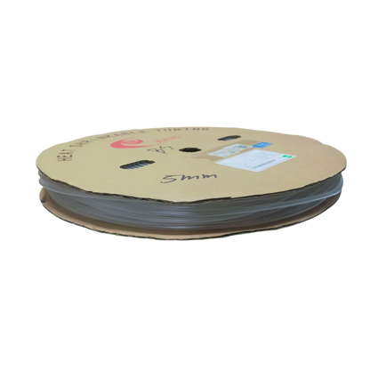 5mm Shrinkable Tuber Clear on a spool for effective cable management solutions