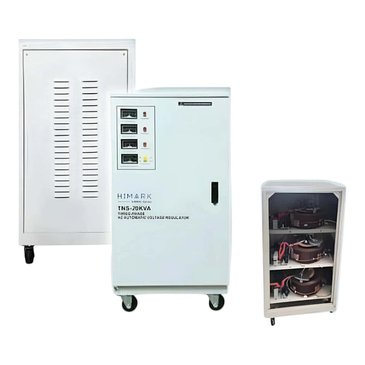 Himark 20KVA 380V AVR 3 Phase Series 1 x 176V-264V AC Input and 1 x 220V Output MCB TNS-20KVA (380V)