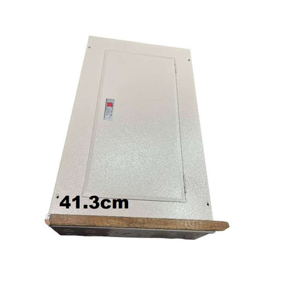 Nema1 Panel Box for Schneider Breaker EZC100F 3Pole MCCB 28Branches IC60N 1Pole MCB with Neutral and Grounding