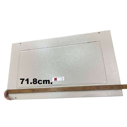 Nema1 Panel Box for Schneider Breaker EZC100F 3Pole MCCB 28Branches IC60N 1Pole MCB with Neutral and Grounding