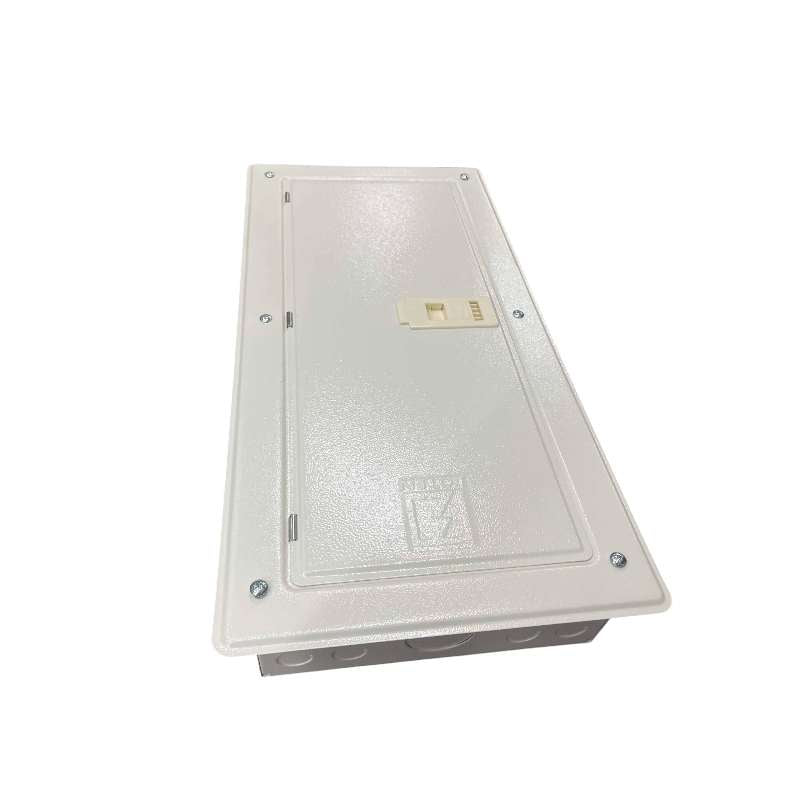 Nema1 Panel Box for Schneider Breaker EZC100F 3Pole MCCB 28Branches IC60N 1Pole MCB with Neutral and Grounding