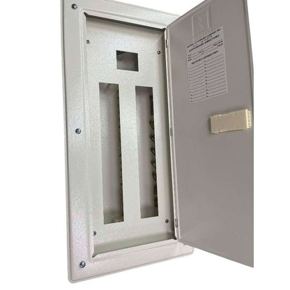 Nema1 Panel Box for Schneider Breaker EZC100F 3Pole MCCB 28Branches IC60N 1Pole MCB with Neutral and Grounding