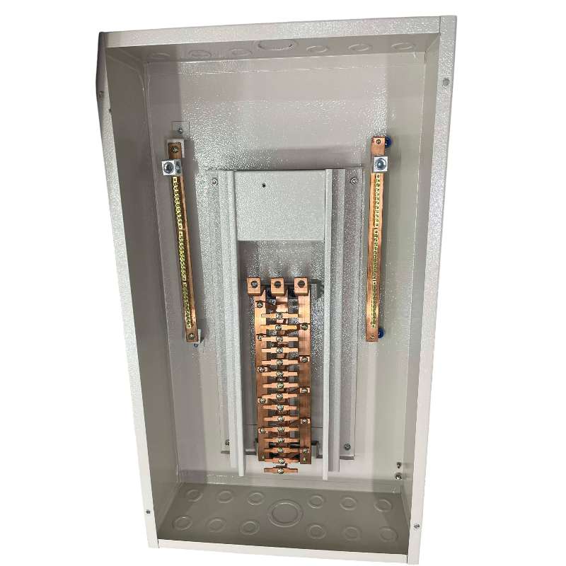 Nema1 Panel Box for Schneider Breaker EZC100F 3Pole MCCB 28Branches IC60N 1Pole MCB with Neutral and Grounding