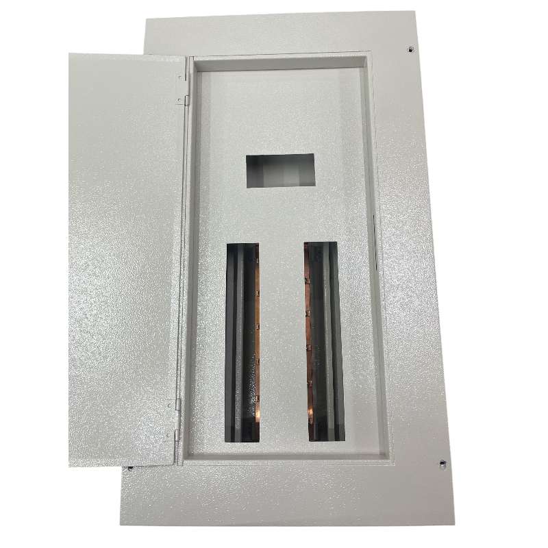 Nema1 Panel Box for Schneider Breaker EZC100F 3Pole MCCB 28Branches IC60N 1Pole MCB with Neutral and Grounding