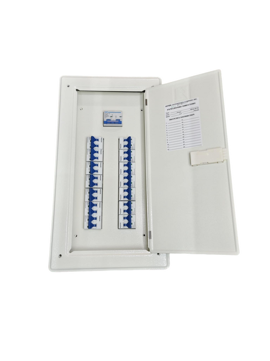 Panel Board 100A 2Pole Main (Chint) with 14 Branches 2Pole Miniature Circuit Breaker (Panasonic)