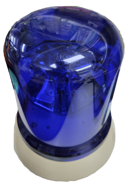 Revolving Lights Blue 220V AC 55W Big, Warning Light 220V Emergency Light