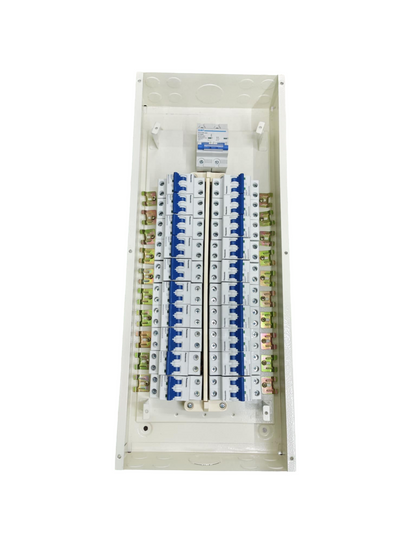 Panel Board 100A 2Pole Main Chint with Miniature Circuit Breaker 20 Branches 2 Pole Panasonic Branches