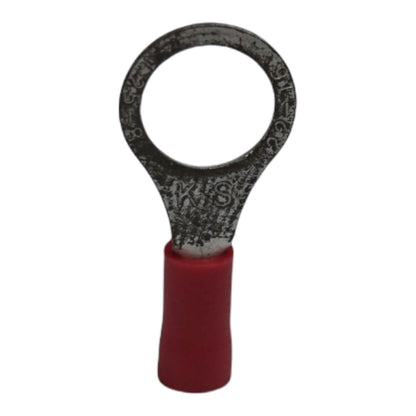 Local Terminal Lugs Ring Type Red Insulation 2.0mm (10Pcs + 10Pcs Free) , Ring Terminal Lugs,  Round Terminal Lugs